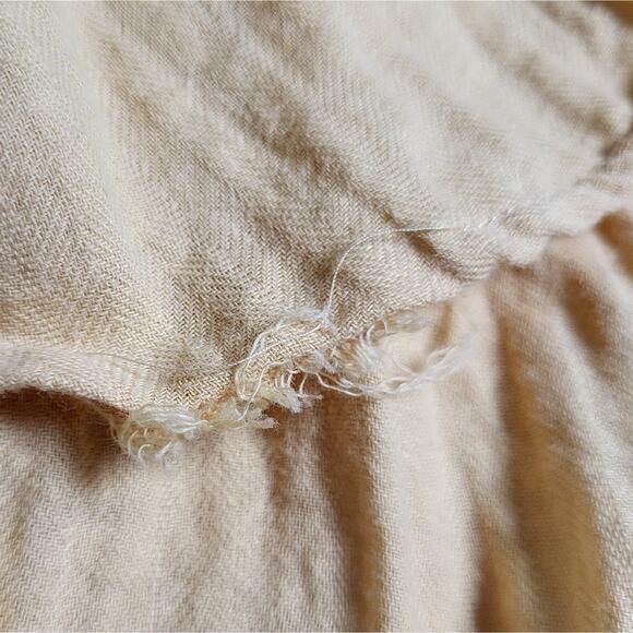 Sundance Hepburn Textured Wrap Surplice Short Sleeve Top Size Medium - Picture 9 of 9